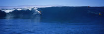 Surfers in the sea, Tahiti, French Polynesia by Panoramic Images