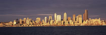 City viewed from Alki Beach, Seattle, King County, Washington State, USA 2010 von Panoramic Images