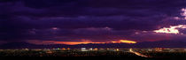 Panorama Print - Storm, Las Vegas, Nevada, USA von Panoramic Images