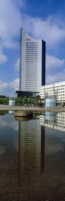 Uni-Riese Building, Augustus Platz, Leipzig, Germany by Panoramic Images