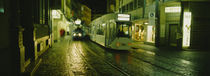 Cable Cars Moving On A Street, Freiburg, Germany by Panoramic Images