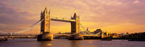 Tower Bridge London England by Panoramic Images
