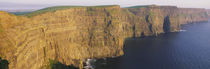 High Angle View Of Cliffs, Cliffs Of Mother, County Clare, Republic Of Ireland by Panoramic Images