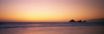 Sunset over the ocean, Pacific Ocean, California, USA von Panoramic Images