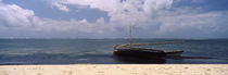 Dhows in the ocean, Malindi, Coast Province, Kenya by Panoramic Images