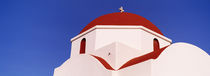 Low angle view of a church, Mykonos, Cyclades Islands, Greece by Panoramic Images