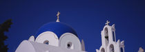 High section view of a church, St George Church, Akrotiri, Santorini, Greece by Panoramic Images