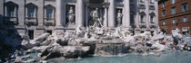Fountain in front of a building, Trevi Fountain, Rome, Italy by Panoramic Images