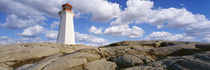 Low Angle View Of A Lighthouse, Peggy's Cove, Nova Scotia, Canada von Panoramic Images