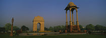 Monument in the city, India Gate, New Delhi, India by Panoramic Images