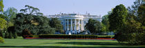 Lawn in front of a government building, White House, Washington DC, USA by Panoramic Images