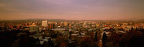 USA, Washington, Spokane, Cliff Park, High angle view of buildings in a city by Panoramic Images
