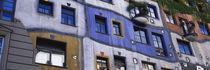 Low angle view of a building, Kunsthaus, Wien, Vienna, Austria von Panoramic Images