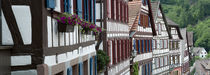 Houses in a town, Schiltach, Baden-Württemberg, Germany von Panoramic Images