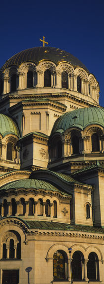 Low angle view of a cathedral, St. Alexander Nevski Cathedral, Sofia, Bulgaria by Panoramic Images
