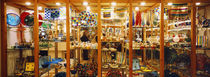 Glassworks display in a store, Murano Glassworks, Murano, Venice, Italy by Panoramic Images