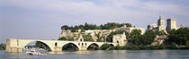 Panorama Print - Palais des Papes, Avignon, Vaucluse, Frankreich von Panoramic Images