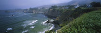 High angle view of a coastline, Elk, California, USA von Panoramic Images