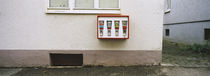 Candy vending machine on the wall, Stuttgart, Baden-Wurttemberg, Germany by Panoramic Images