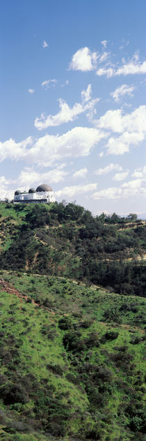 Observatory on a hill, Griffith Park Observatory, Los Angeles, California, USA von Panoramic Images