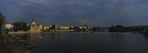 Vltava River, Prague, Czech Republic by Panoramic Images