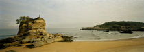 Rock formations on the beach, El Sardinero, Santander, Cantabria, Spain by Panoramic Images