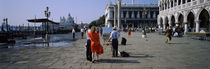 Tourists at a town square, St. Mark's Square, Venice, Veneto, Italy by Panoramic Images