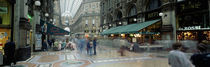 Large group of people on the street, Milan, Italy by Panoramic Images