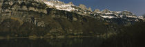 Lake on mountainside, Lake Walensee, Zurich, Canton Of Zurich, Switzerland von Panoramic Images