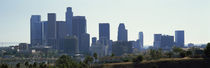 Skyscrapers in a city, Los Angeles, California, USA von Panoramic Images