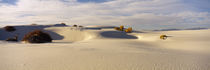 Clouds over sand dunes, White Sands National Monument, New Mexico, USA von Panoramic Images