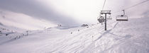Ski lifts in a ski resort, Kitzbuhel Alps, Wildschonau, Kufstein, Tyrol, Austria von Panoramic Images
