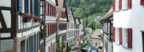 Houses in a town, Schiltach, Baden-Württemberg, Germany von Panoramic Images