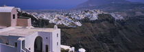 High angle view of a town, Imerovigli Village, Fira, Santorini, Greece by Panoramic Images