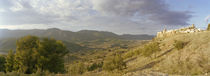 Trees on a hill, Hornos Del Segura, Jaen, Jaen Province, Andalusia, Spain von Panoramic Images