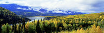 Panoramic View Of A Landscape, Yukon River, Alaska, USA, by Panoramic Images