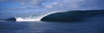 Rough waves in the sea, Tahiti, French Polynesia by Panoramic Images
