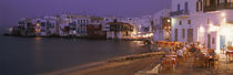 Buildings On Water, Little Venice, Mykanos, Greece by Panoramic Images