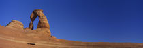 Low angle view of a natural arch, Delicate arch, Arches National Park, Utah, USA von Panoramic Images