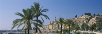Building On The Waterfront, Menton, France by Panoramic Images