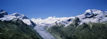 Snow Covered Mountain Range With A Glacier, Matterhorn, Switzerland by Panoramic Images