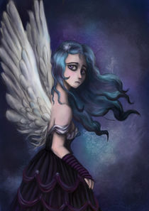Sad Angel by Stefanie Knoth
