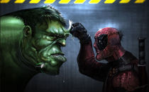 Hulk vs pool by Saad  Irfan