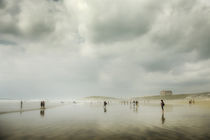 Fistral Beach Big Sky von Kevin Cooper