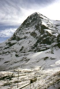 Eiger-Nordwand von Ulrike Ilse Brück