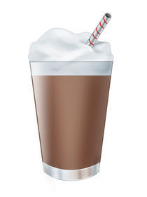 Chocolate milk shake von William Rossin