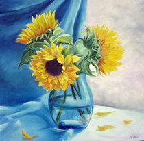 Sunflowers in vase / Sonnenblumen in der Vase von Apostolescu  Sorin