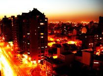 Argentinian City Lights von Karina Stinson