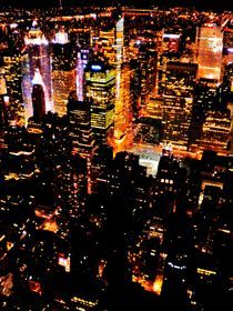New York City Lights by Karina Stinson