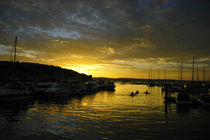Sunset Harbor von Tom Pinsent